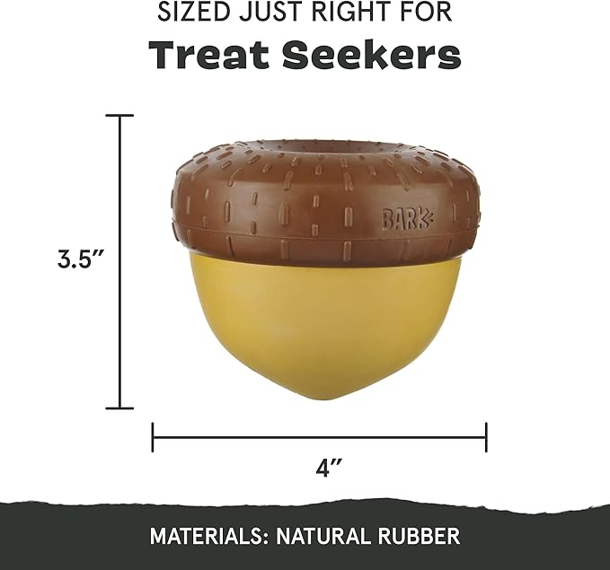 Barkbox Acornucopia Treat Dispensing Indoor/Outdoor Chewer Toy, Large