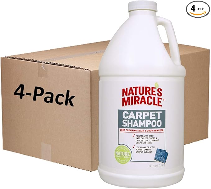 Nature's Miracle Carpet Shampoo, Deep-Cleaning Stain and Odor Remover