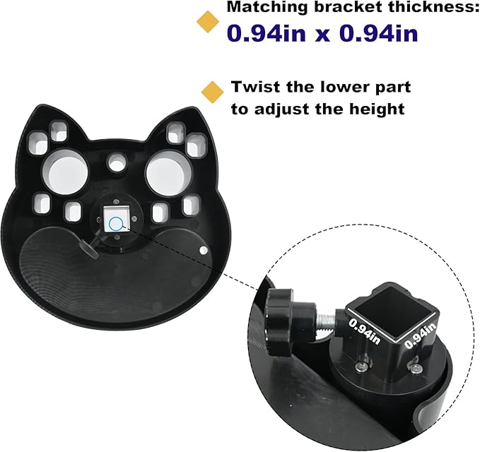 Adjustable Pet Grooming Organizer for Grooming Arms - Multi-Compartment Holder for Tools and Accessories