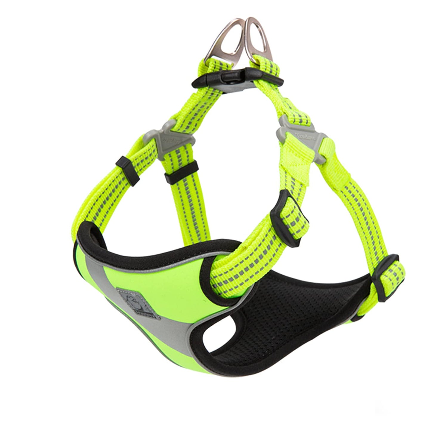 TRUE LOVE Dog Harness TLH5991 Anti Pull Safety Vest Step-in Style Harness for More Comfort and Less Tug Reflective Pet Harness by Truelove Neon Yellow
