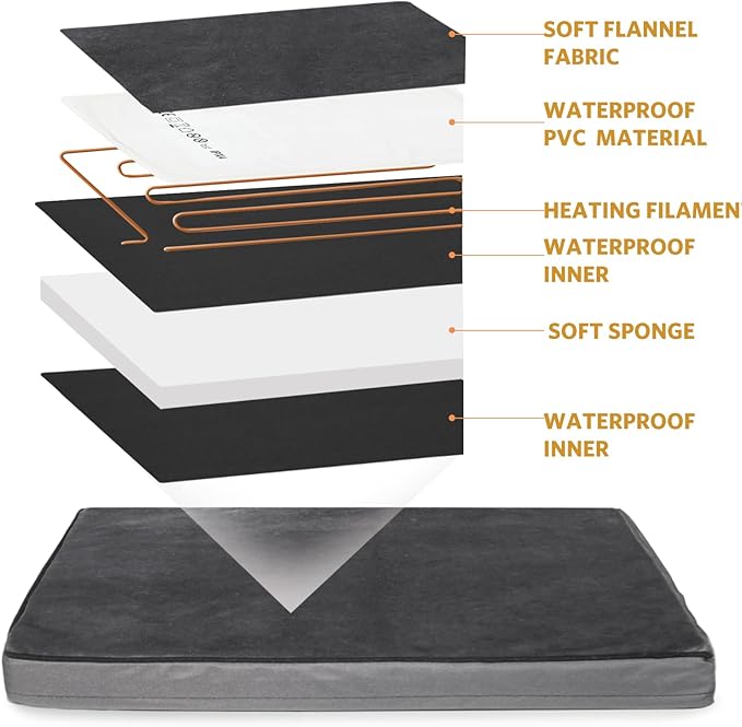 Cooling Mat for Large Dogs - Double-Sided Waterproof & Cool, Q-MAX>0.47, Portable Dog Cooling Mat for Summer. (XX-Small)