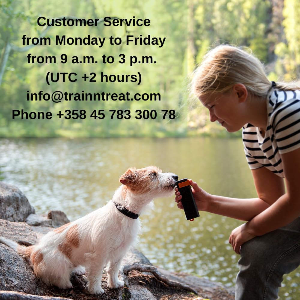 Handheld Dog Treat Dispenser, Offers a Treat (Max. diameter 3/4") in a Clean and Safe Way, Easy 1 Hand Operation, Slices Cheese, Meat Rolls etc. into Treats, Made in Finland