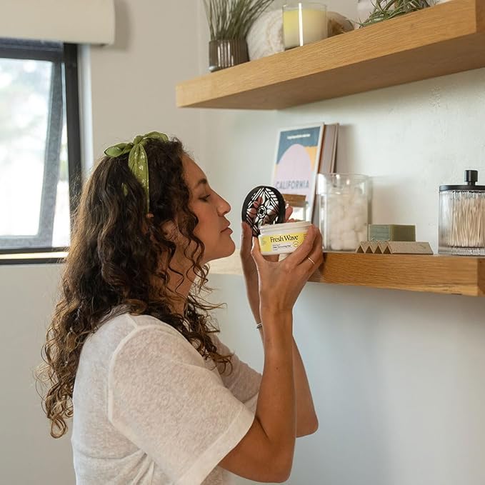 Fresh Wave Lemon Odor Removing Gel, 7 oz., Pack of 3 - Safer Odor Absorbers for Home, Natural Plant-Based Odor Eliminator, Every 7 oz. lasts 15-30 Days, For Cooking, Trash & Pets