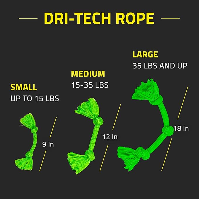 Playology Rope Toys for Dogs | Tug of War Dog Toy for Aggressive Chewers | Sweet Potato Scented Dog Toys | Medium Rope Toy for Interactive Play