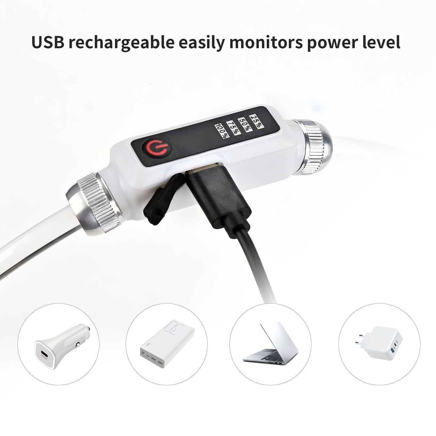 Multi-Color LED Dog Collar Rechargeable - Adjustable Glowing Collar for Most Dogs, Waterproof Reflective & Long-Lasting 200mAh Battery by Chengnuobo