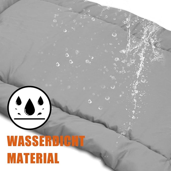 Outdoor Dog Bed, 35”x24“ Portable Camping Travel Dog Bed, Soft, Comfortable, Waterproof, Non-Slip, Machine Washable Easy to Clean Pet Mat for Small, Medium and Large Dog and Cat