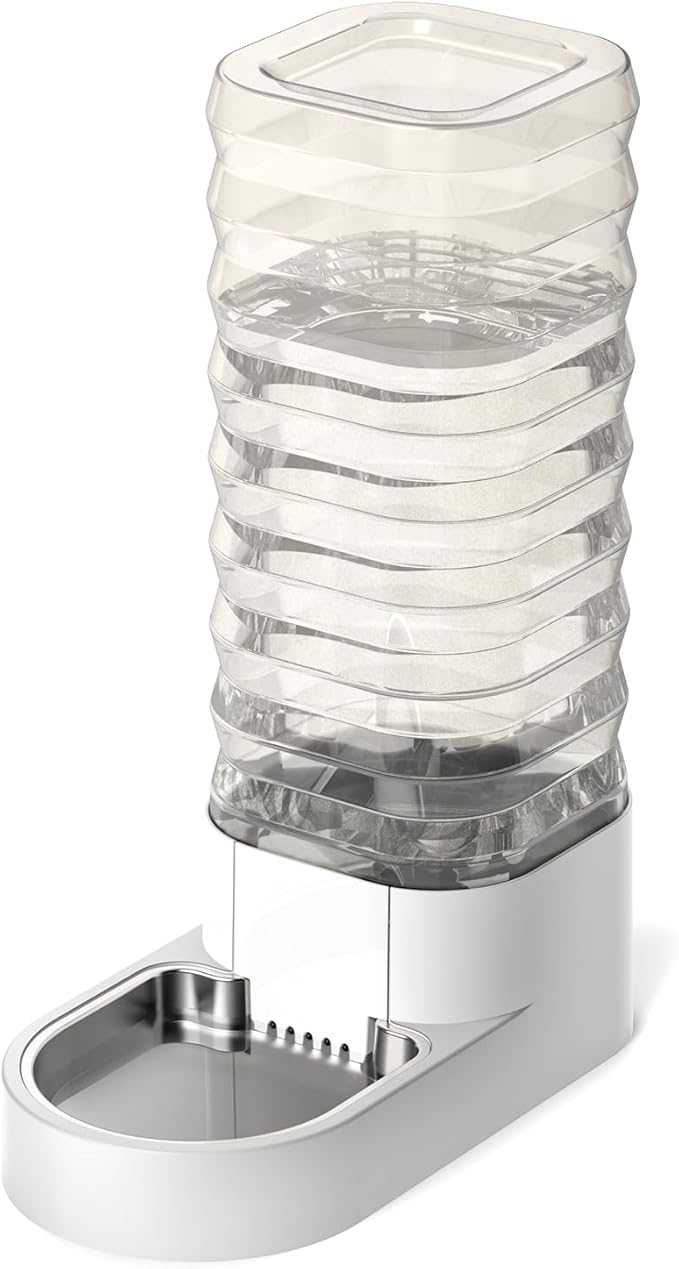 Gravity 8.5L Dog and Cat Water Bowl Dispenser, Automatic Stainless Steel Dog Water Bowl, 100% BPA-Free, Self-Filling Large Capacity Pet Water Feeder for Dogs and Cats