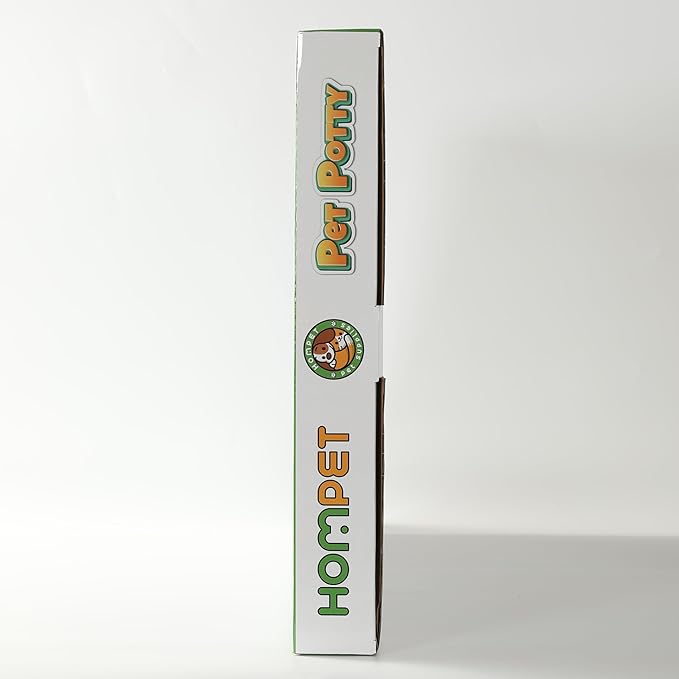 Hompet Dog Grass Pad with Tray Large, Puppy Turf Potty Reusable Training Pads with Pee Baffle, Artificial Grass Patch for Indoor and Outdoor Use, Ideal for Small and Medium Dogs (30"×20")