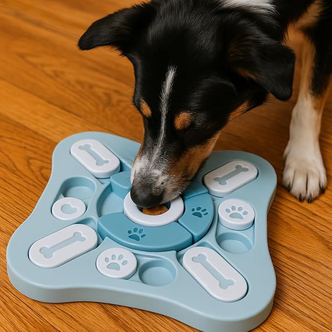 3-in-1 Dog Activity Kit - Homemade Dog Treats Kit, Puzzle Toy and Lick Mat for Dogs - Brain Stimulation, Enrichment, Calming, Slow Feeding - Healthy Treats and Busy Toys for Dogs and Puppies