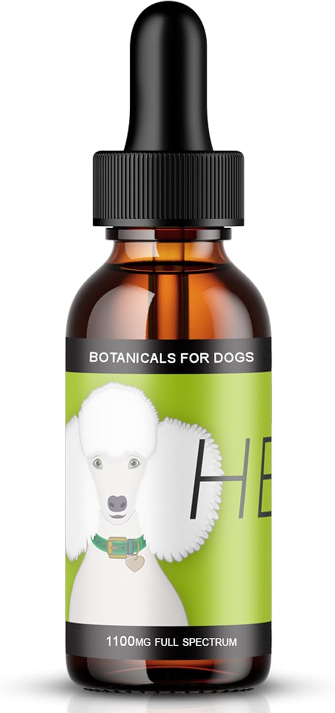 HEAL - Hemp Oil for Dogs - Comfort for Challenging Conditions & Neurological Well-Being Support - Add to Gums or Directly to Food - 100% Natural Drops