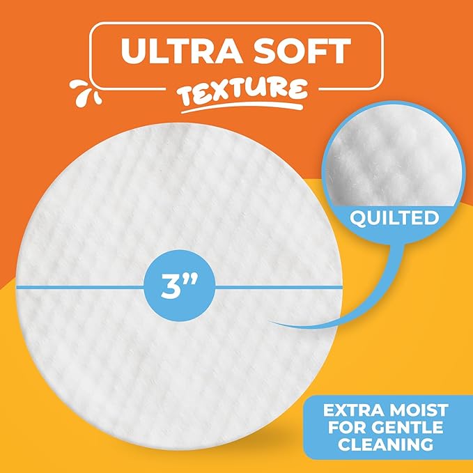 Dog Eye Wipes - Hypoallergenic Eye & Face Wipes for Dogs, Cats, & Puppy - Pet Tear Stain Remover & Cleaner - Gently Cleans & Removes Discharge, Crust, & Gunk (Coconut)