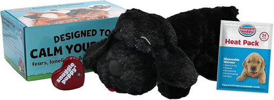 Original Snuggle Puppy Toys - Heartbeat Puppy for Dogs - Pet Anxiety Relief and Calming Aid - Comfort Dog Toys for Behavioral Training