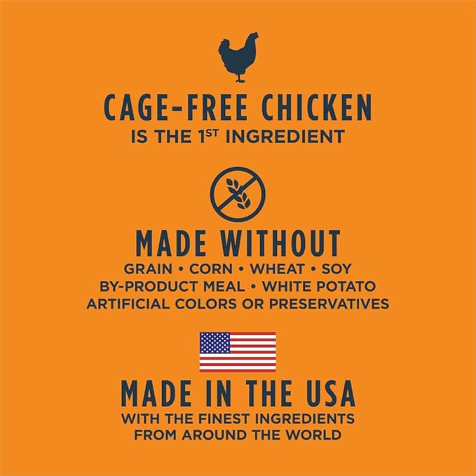 Instinct Raw Boost Gut Health, Natural Dry Dog Food with Freeze Dried Pieces, Grain Free Recipe - Real Chicken, 3.5 lb. Bag