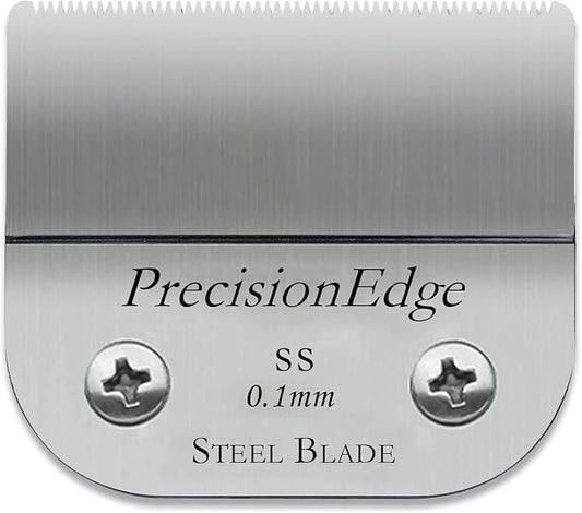 Professional Detachable Replacement Ceramic Blades set,compatible with oster Classic 76/Star-Teq/Power-Teq andi A*dis AGC,BDC,BGC,MBG Series Clippers (1/150"-0.1mm)