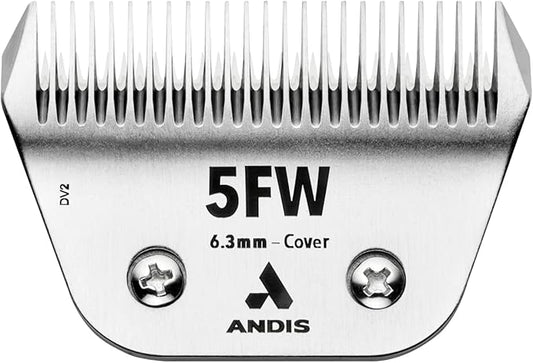 Andis 561464 ceramicEDGE #5FW Cover Wide Blade, Small Animal and Pet Grooming, Detachable Replacement Blade, Long Lasting, Stainless Steel