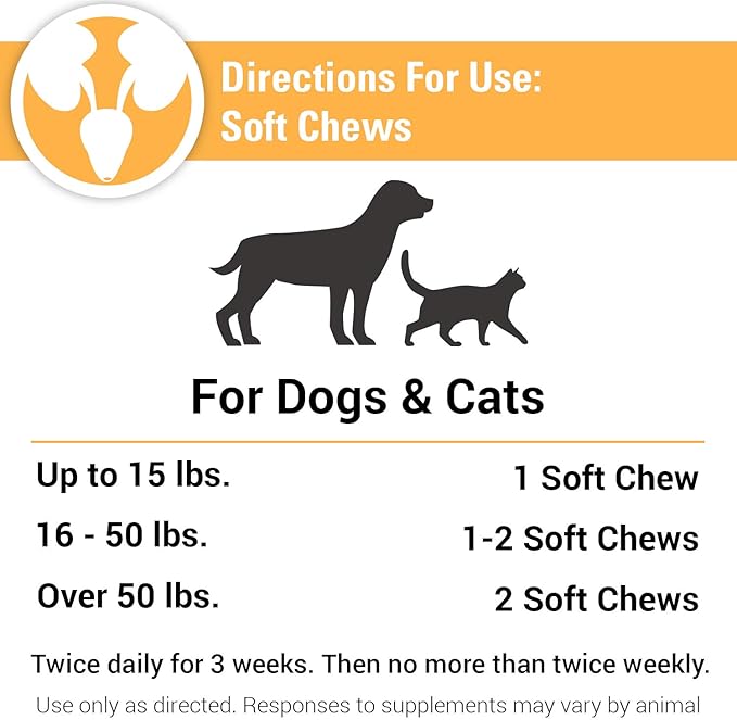 Vet Classics Cranberry Comfort Urinary Tract Pet Supplement for Dogs, Cats – Maintains Dog Bladder Health, Cat Bladder Control – Pet Supplements for Incontinence – 65 Soft Chews