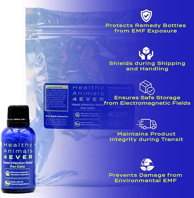 HA4E - Cat Yeast Protection - Homeopathic Support for Yeast Infections - All-Natural Preventive Care for Skin & Ear Health - 300 Tablets