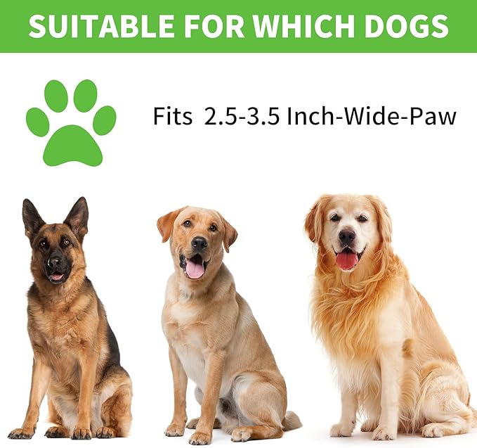 dog paw cleaner big green