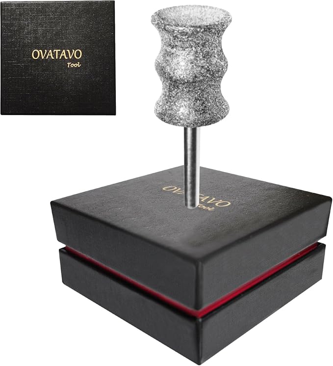 Dog Nail Grinder Attachment for Dremel - 1/8” Diamond Rotary Nail Grinder Bits for Large Medium Dogs Nail Care - Gift Set