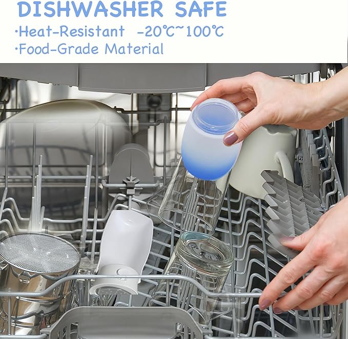 Outdoor Dog Water Bottle Portable,Food Grade Plastic Travel Water Bowl for Dogs,Dog Water Bowl Dispenser for Puppies Small Medium Large Dogs,Pet Accessories for Walking Hiking,Dog Gifts