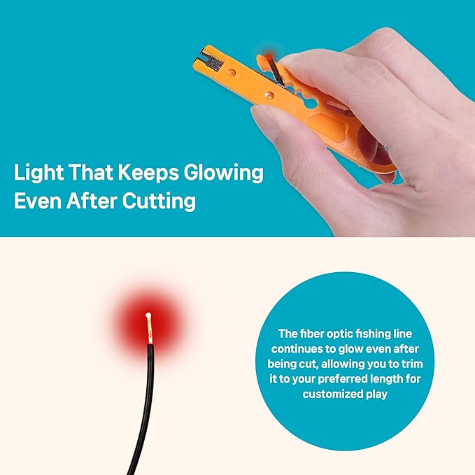 THE WAYS Lumiwhisker Cat Toys for Indoor Cats, LED Light Wand Toy