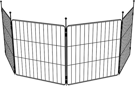 FXW MiniPaws Unleashed Dog Playpen for Yard & RV Camping, Expandable 24-inch 4 Panels for Puppies and Small Dogs, Portable for Indoor and Outdoor Use