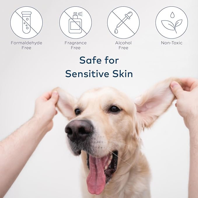 Cotton Swabs for Dogs and Cats - Cat & Dog Ear Cleaner Long Cotton Swab - Extra Long Stick, Cat & Dog Ear Cleaning Kit for Puppies and Pets, Multipurpose Pet Cotton Swabs for Ears (100 Buds)