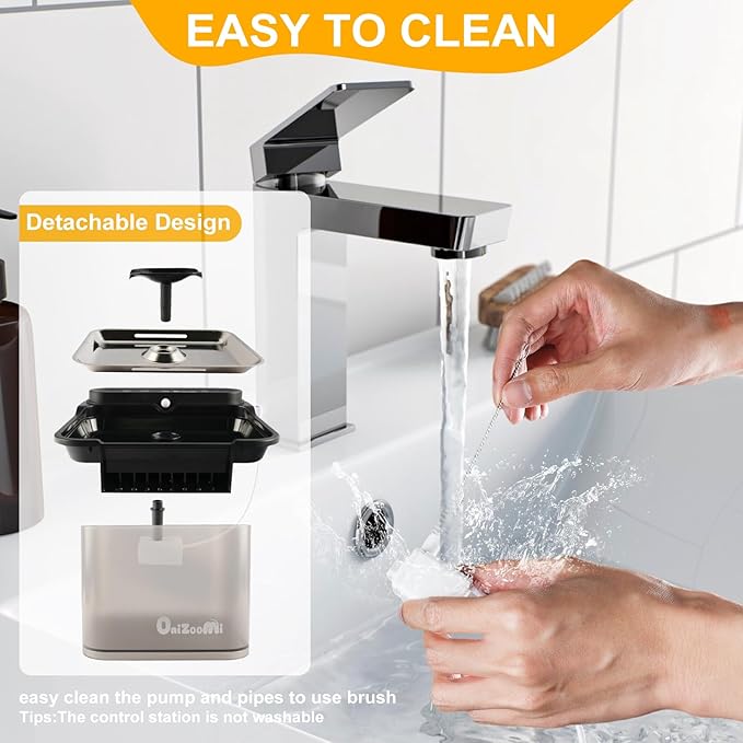 Pet Water Fountain for Cat and Dog - Rechargeable Battery Operated Automatic Water Dispenser 3L with Steel Dish and Replacement Filter - Quiet Wireless Auto Kitty Drinking Fountain