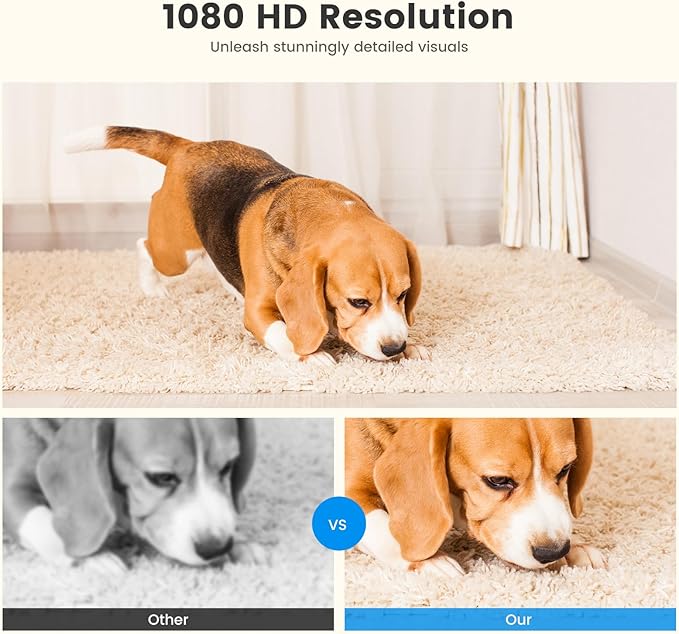 Gardner Pet Smart Pet Camera Treat Dispenser with 1080P HD Video, 2.4G WiFi, 2-Way Audio, 360° Laser Toy, Night Vision, Cloud & SD Storage, Compatible with Dogs & Cats