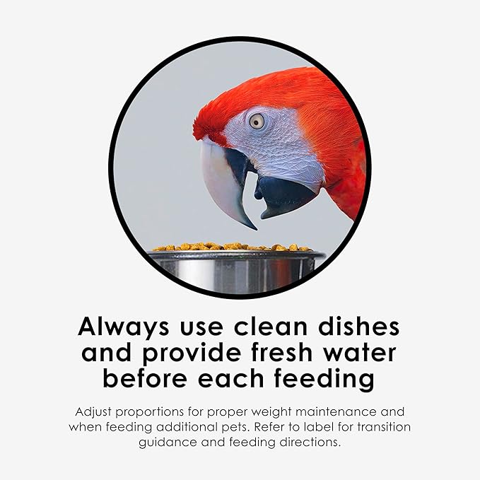 Kaytee Nutri Soft Pet Macaw & Cockatoo Bird Food, 3 Pound