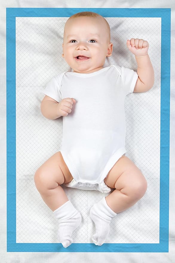 Inspire White Disposable Underpads for Incontinence Bed Pads or Chair Pads | Incontinence Pads for Potty Training Pee Pads for Babies and Elderly | Puppy Pads Pee Pads for Dogs (150, 23" x 36")