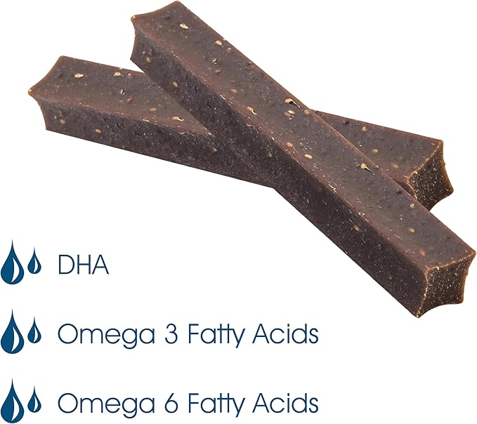 Get Naked Grain Free 1 Pouch 6.6 Oz Skin & Coat Dental Chew Sticks, Large