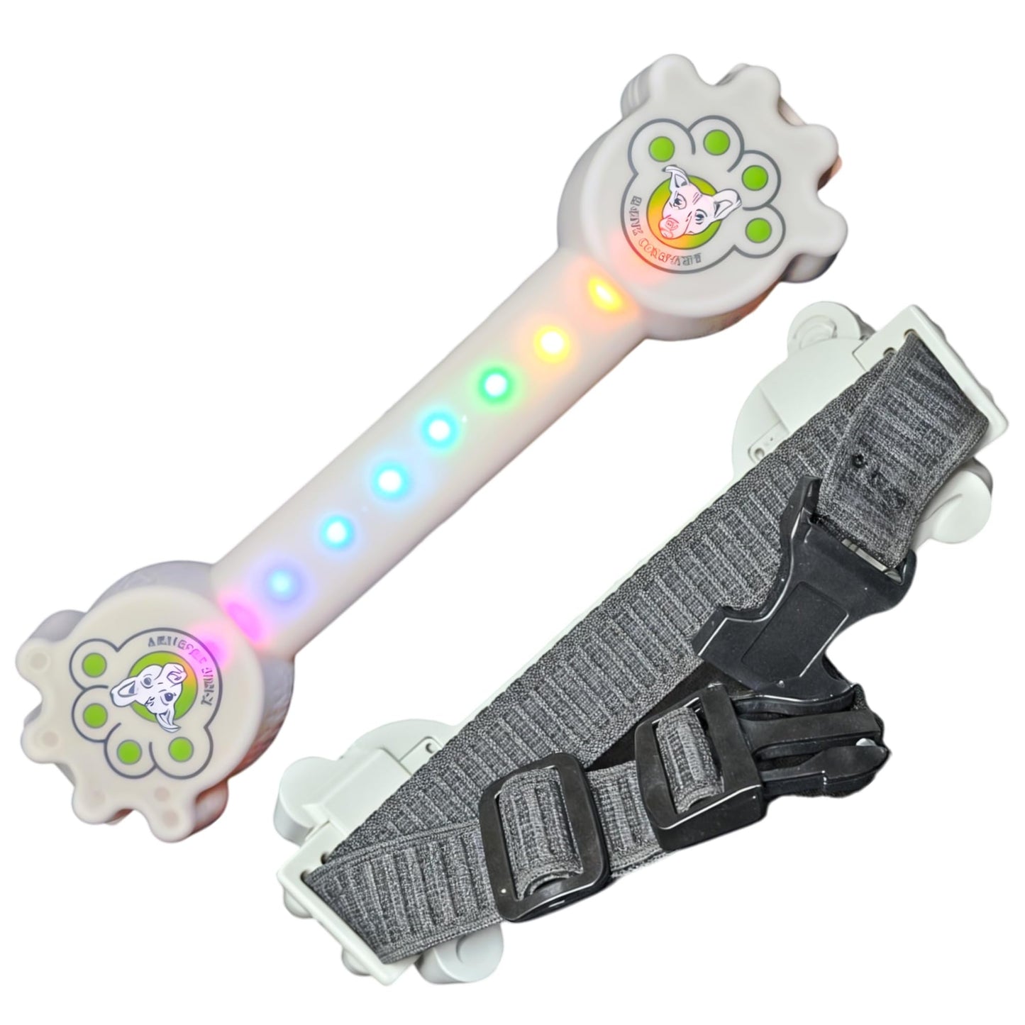 Better Than Light up Dog Collar for Small Dogs, LED Dog Collar Rechargeable, Dog Safety Device With An Unique Belt-Style Design
