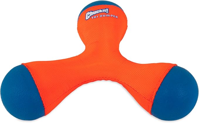 Triangular Fetch & Tug Dog Toy by Chuckit!