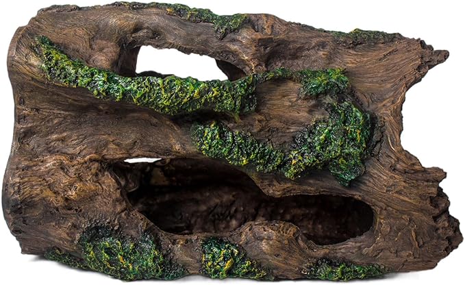 Fish Tank Decorations Aquarium Décor Resin Artificial Tree Trunk Root (F)