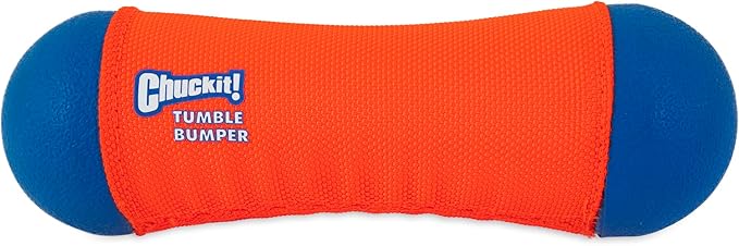 Chuckit! Amphibious Tumble Bumper Dog Toy, Floats on water,Large