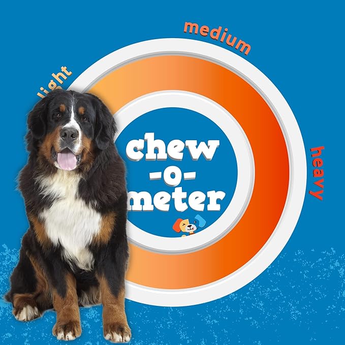 Jack&Pup Filled Cow Hooves for Dogs, Cow Hoofs for Dogs, Natural Dog Chews, Stuffed Bones (Peanut Butter Flavor) 5 Pack