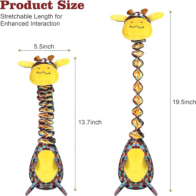 Tough Indestructible Dog Toys for Aggressive Chewers, Durable Dog Chew Toys for Large Breeds With Cotton Material & Crinkle Paper, Aggressive Chew Toys for Dogs