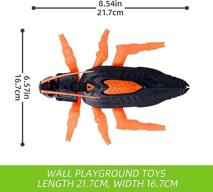 Honsheng Wall Climbing Toy Remote Control Cockroach That Can Climb on Walls RC Robot Kids Toys for Kids Boys & Girls Ages 4 & Up