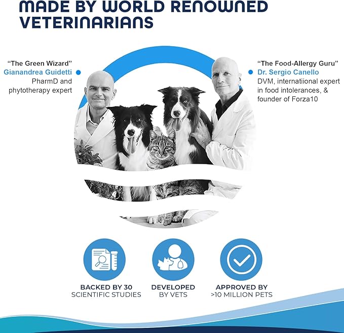 Forza10 Dermo Allergy Dog Food for Allergies and Itching, Fish Flavor Dry Dog Food for Skin Allergies and Sensitive Stomach for Adult Dogs All Breeds, 22 Pounds