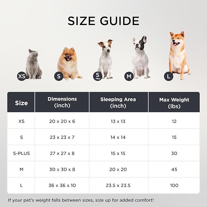 Bedsure Cat beds for Indoor Cats - Donut Dog Beds for Small Dogs with Corduroy Fleece & Anti Slip Bottom, Faux Fur Pet Beds with Washable Removable Cover, Copper Brown, 20x20x6 inches