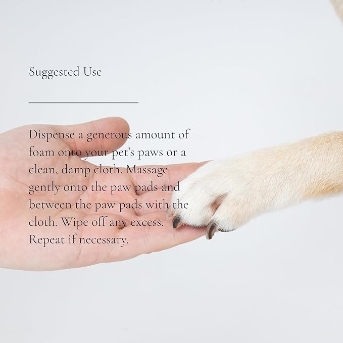 Paw Protéct 3-in-1 Foam Cleanser | Dog Paws Cleaner for Daily Use | Pet Paw Cleaner for Dogs – No-Rinse Paw Cleaner for Dogs & Puppies