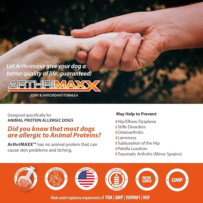 Dog Supplements for Joint Inflammation & Arthritis, Naturally Potent Dog Joint Care, Delicious Soft Chews with Turmeric, Omega 3, & Glucosamine for Dogs, Natural Liver Flavor, 120 Pc