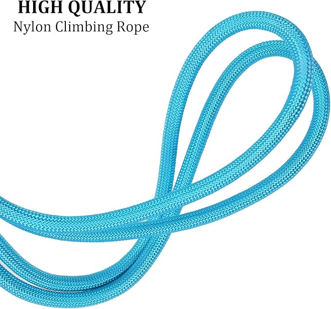 JSXD 5 FT Heavy Duty Dog Training Leash - Double Handle Comfortable Padded Hands Free, Adjustable Crossbody Waist for Small Medium Large Dogs (Blue)