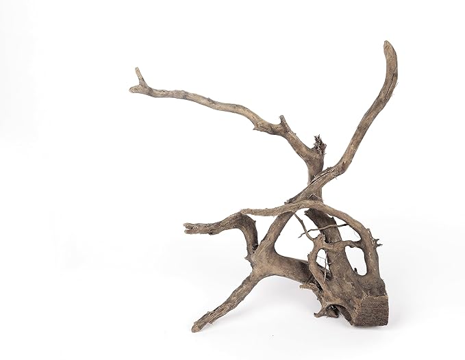 LANDEN Natural Spider Wood Aquarium Decorative Fish Tank Decorations, Driftwood Branches (12-16 Inch, XL) 4 Pcs