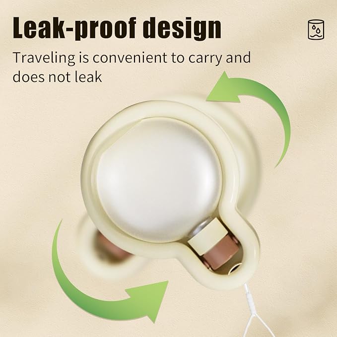 Foldable Pet Outdoor Camping Drinking Water Bottle Dog Cat Travel Portable Water Dispenser Small Large Capacity (Lemon Yellow, Small)