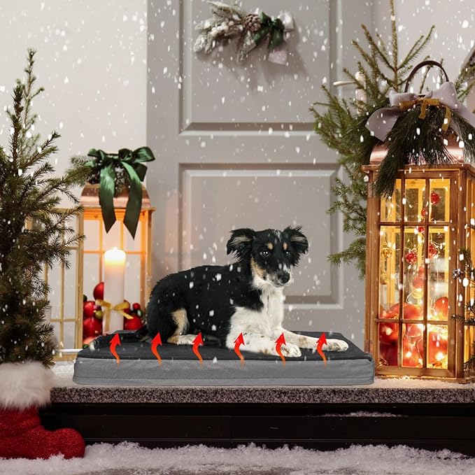 Cooling Mat for Large Dogs - Double-Sided Waterproof & Cool, Q-MAX>0.47, Portable Dog Cooling Mat for Summer. (XX-Small)