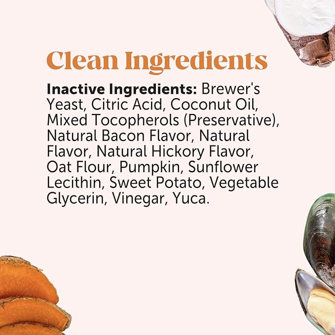 Hip & Joint Health Max Strength - Natural Joint Supplement for Dogs Chews - Glucosamine, Omega-3s, Chondroitin, Green Lipped Mussel - Help Improve Mobility, May Reduce Discomfort (90 ct)