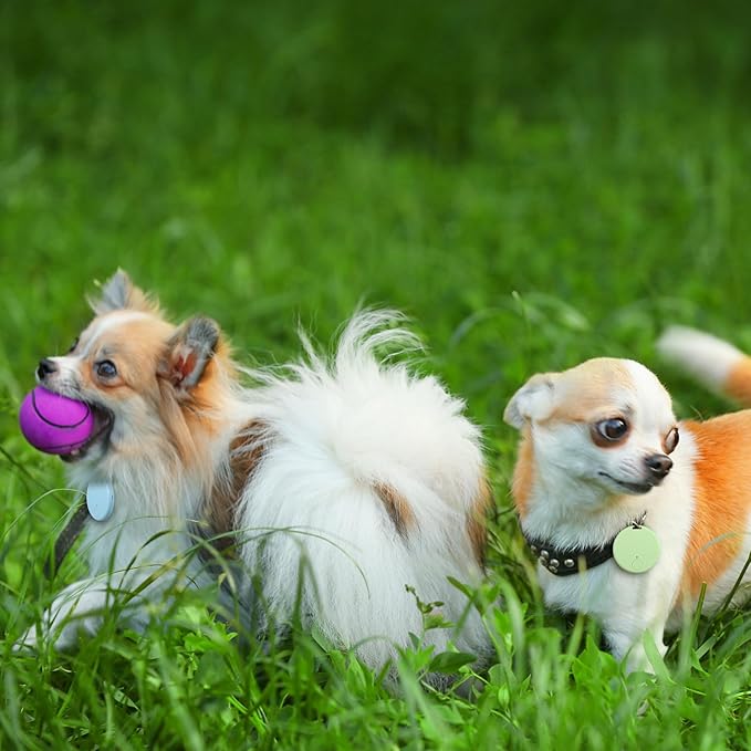 Konohan 5 Packs Portable GPS Tracking Mobile Tracking Anti Loss Smart Device Key Finder Locator GPS Finders Tracker Device for Pets Dog Cat Wallet Keychain Luggage, Alarm Reminder (Macaron Color)