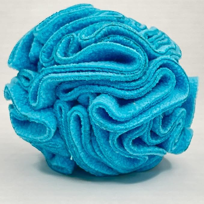 Puppy and Small Breed Snuffle Interactive Foraging Dog Puzzle Ball Toy Blue